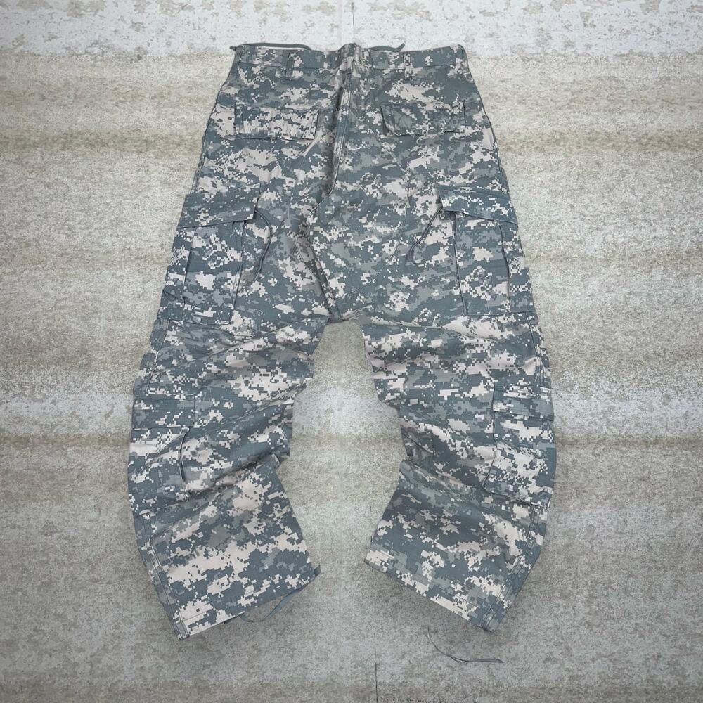 Vintage 90s Military Digital Camo Tactical Pant 32x30 Baggy Double Knee Medium